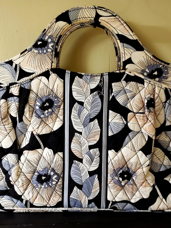 Vera Bradley Handbags - Vera Bradley Quilted Tote in The Camellia Floral Pattern